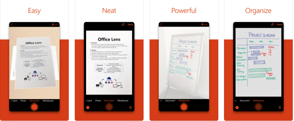 microsoft office lens apple