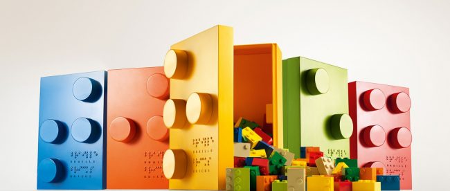 photo of lego bricks