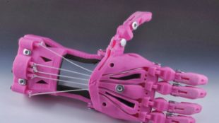 an image of 3d printed prosthetic hand cyborg beast