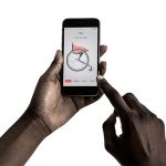 photo showing the accompanying go app that is used by customers for suggesting patterns, colors, and for ordering optional parts.