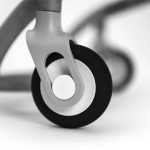 photo of wheel for footrest