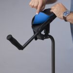 photo showing removable cusion for arm rest.